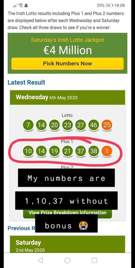 Bet on Irish Lottery numbers outcomes & more .